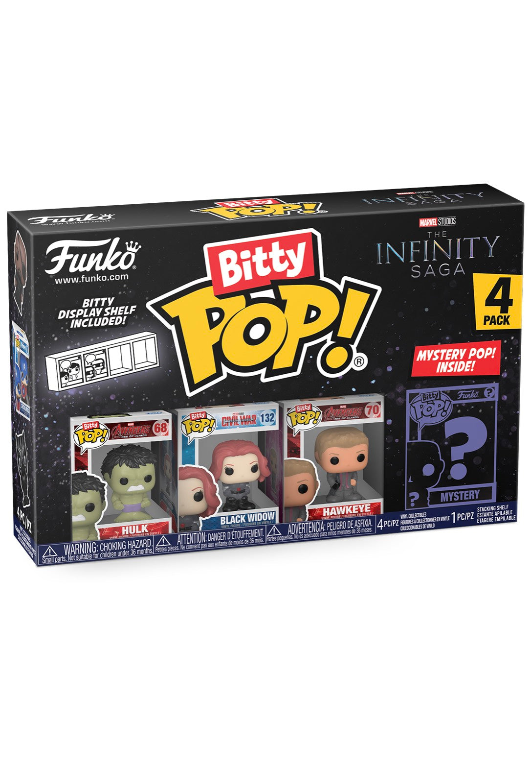 The Avengers - Hulk Bitty POP! 4PK - Funko Pop | Neutral-Image