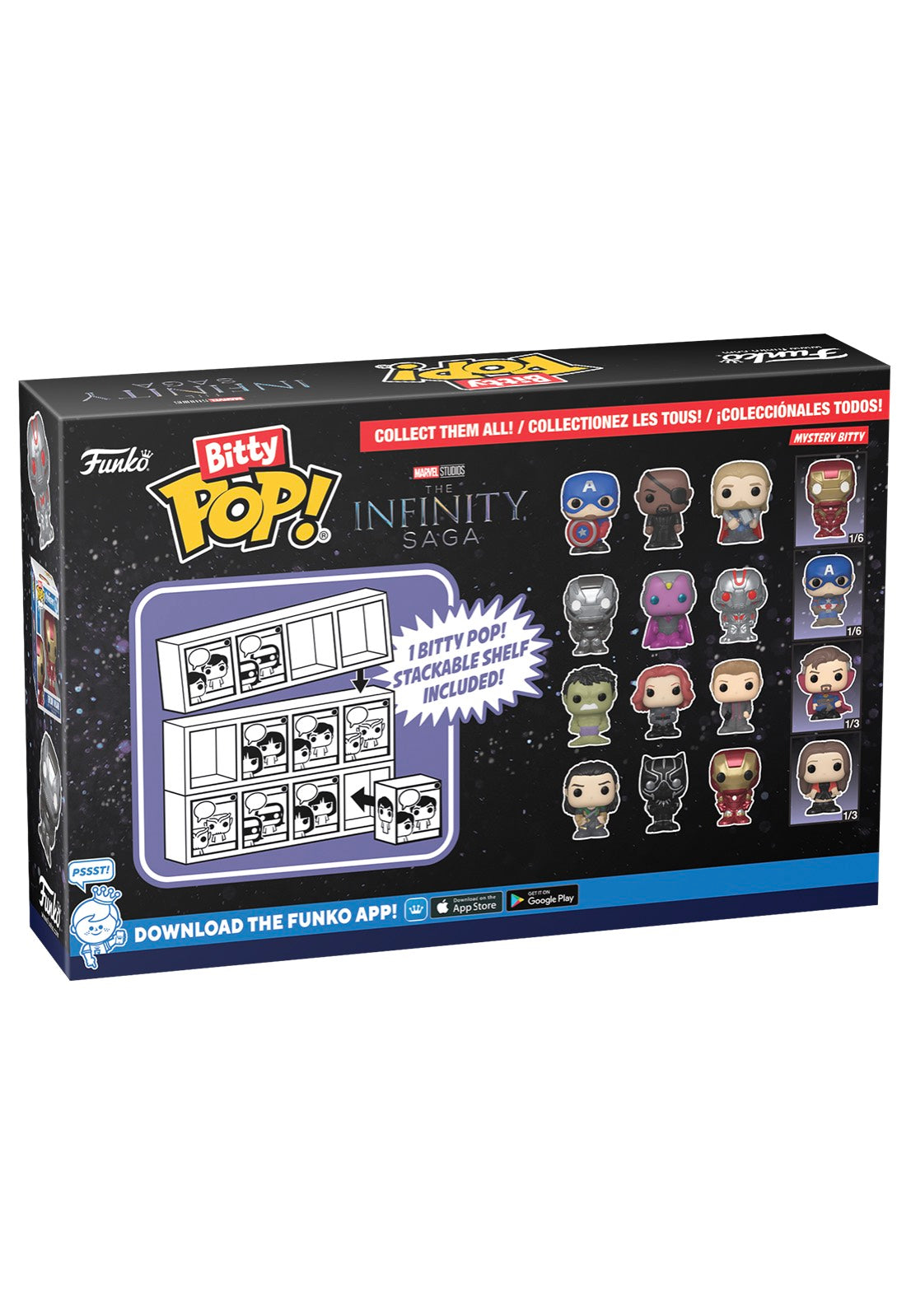 The Avengers - Iron Man Bitty POP! 4PK - Funko Pop | Neutral-Image