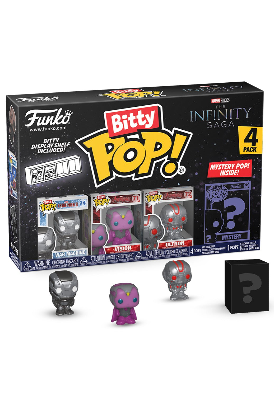 The Avengers - Iron Man Bitty POP! 4PK - Funko Pop | Neutral-Image