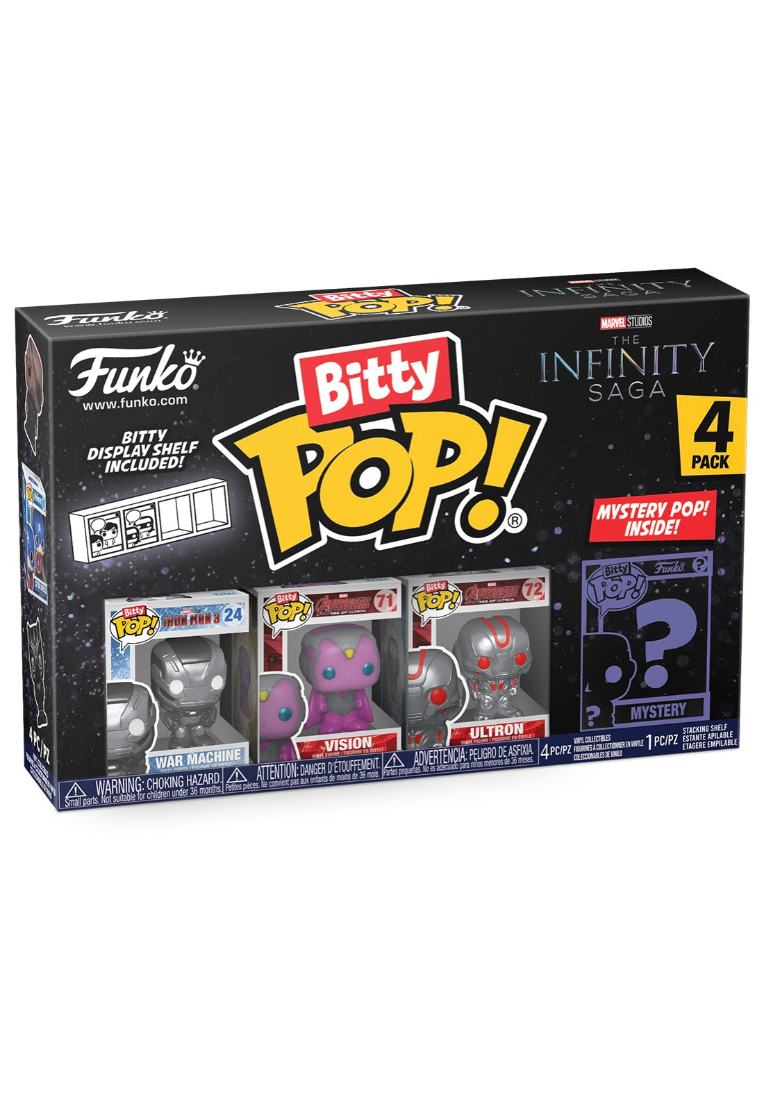 The Avengers - Iron Man Bitty POP! 4PK - Funko Pop | Neutral-Image