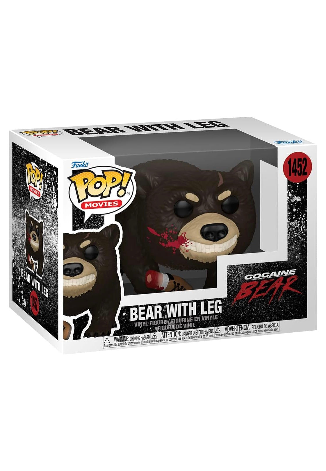 Cocaine Bear - Bear w/ Leg (BD) POP! Vinyl - Funko Pop | Neutral-Image