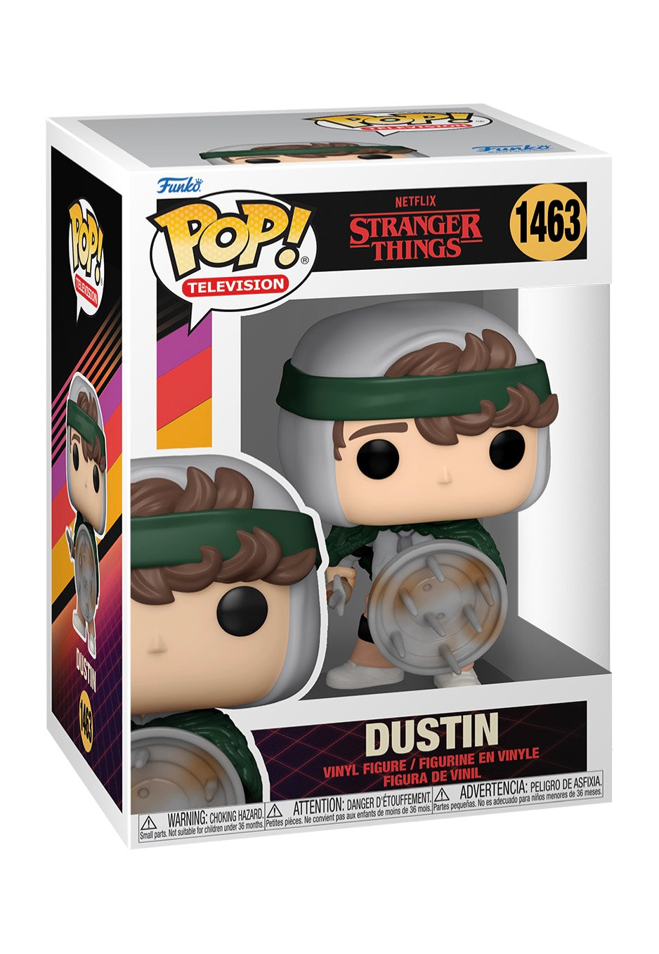 Stranger Things - Hunter Dustin w/ Shield POP! Vinyl - Funko Pop | Neutral-Image