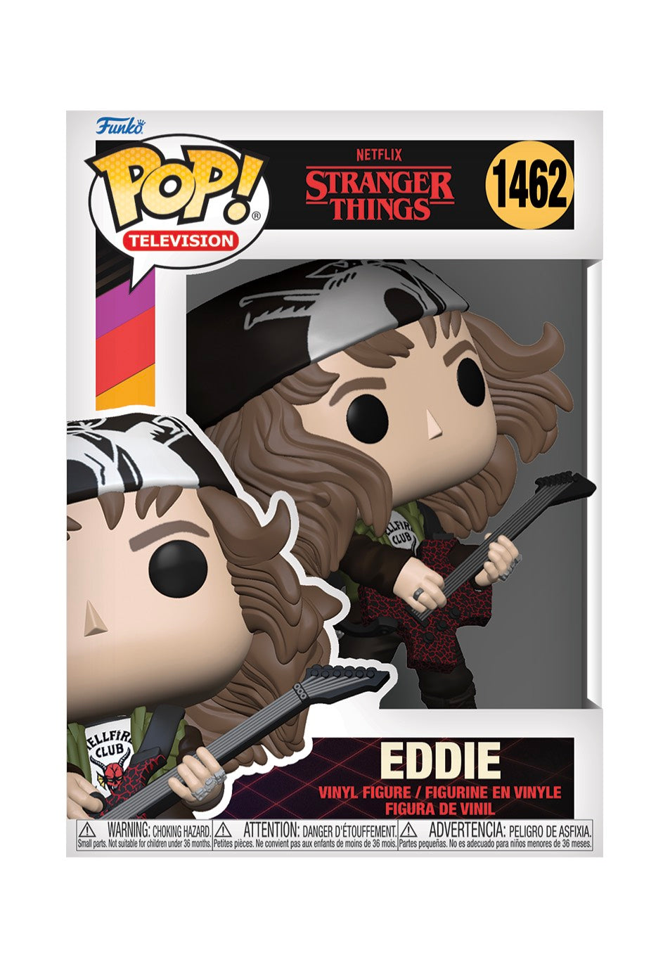 Stranger Things - Hunter Eddie w/ Guitar POP! Vinyl - Funko Pop | Neutral-Image