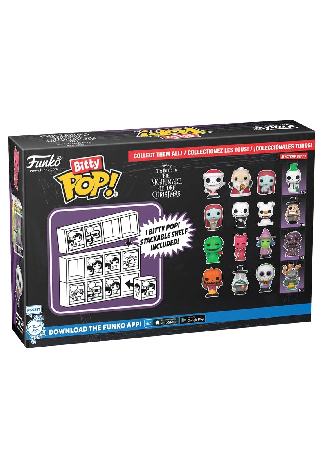 The Nightmare Before Christmas - Oogie Boogie Bitty POP! 4PK - Funko Pop | Neutral-Image