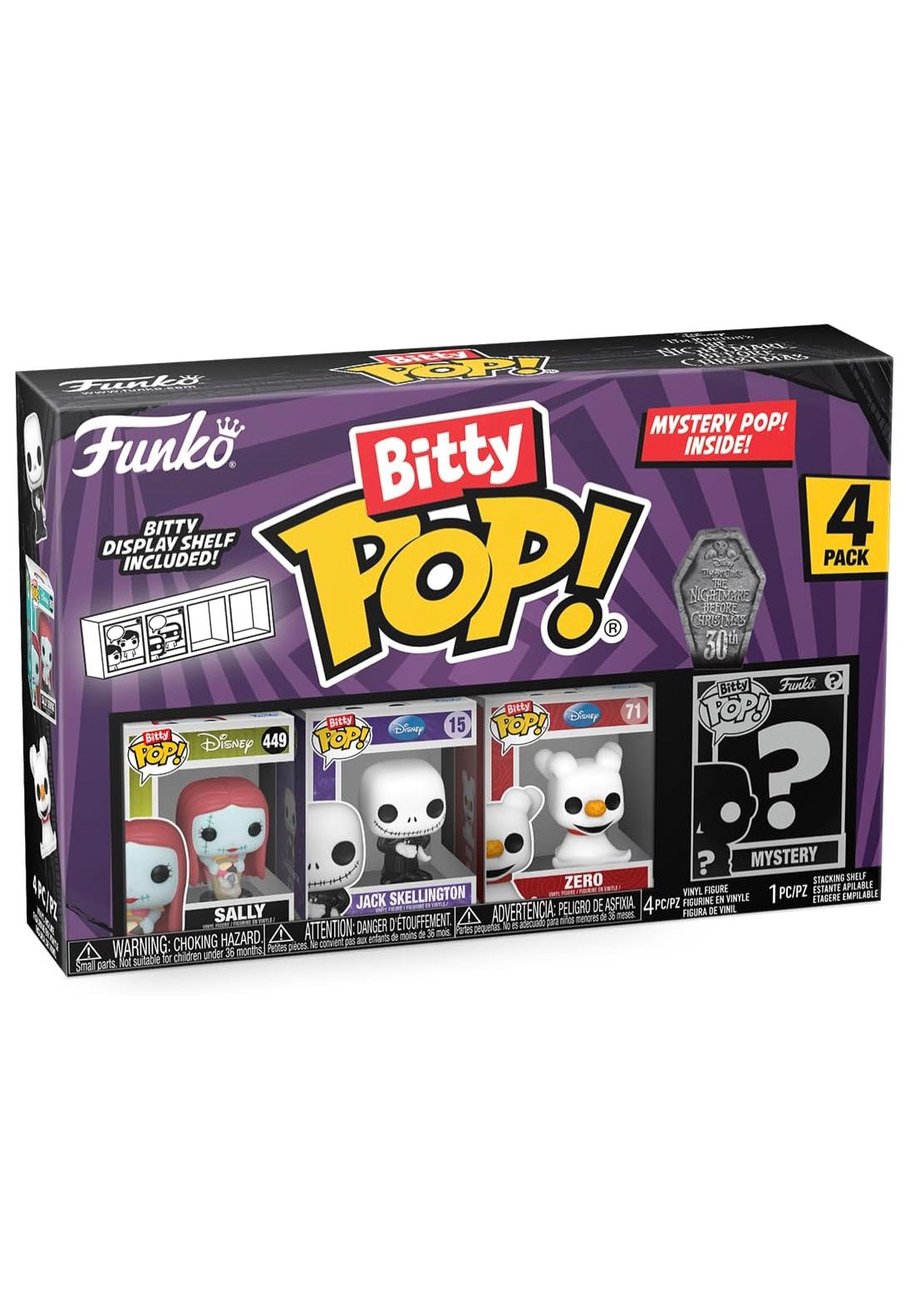 The Nightmare Before Christmas - Sally Bitty POP! 4PK - Funko Pop | Neutral-Image