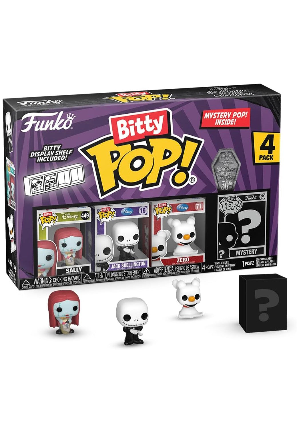 The Nightmare Before Christmas - Sally Bitty POP! 4PK - Funko Pop | Neutral-Image