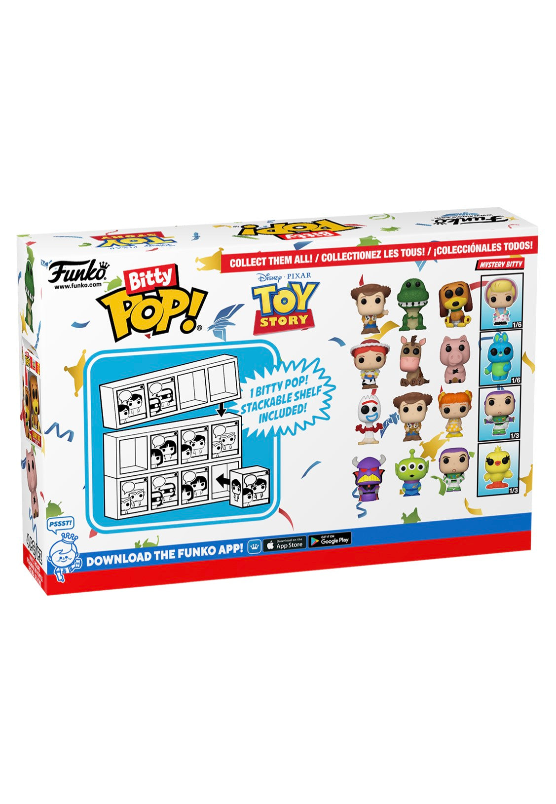 Toy Story - Woody Bitty POP! 4PK - Funko Pop | Neutral-Image