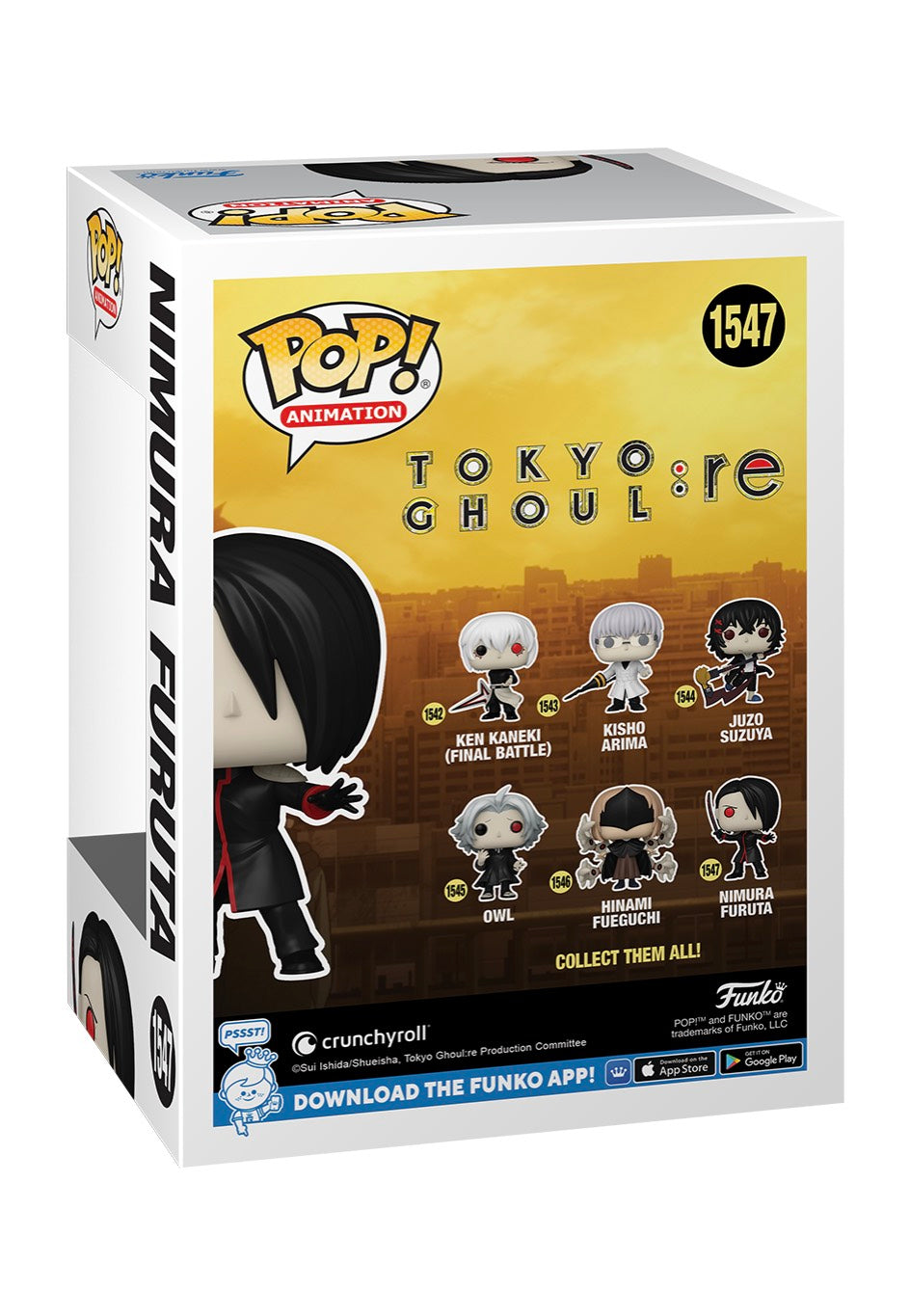 Tokyo Ghoul - Re: Nimuara Furuta POP! Vinyl - Funko Pop | Neutral-Image