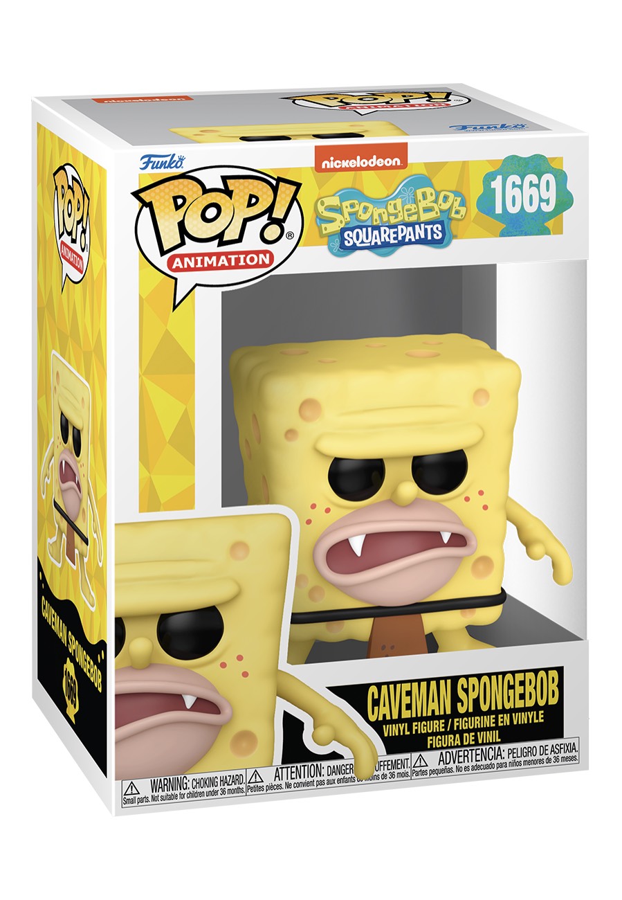 SpongeBob SquarePants - Caveman Spongebob POP! Vinyl - Funko Pop | Neutral-Image