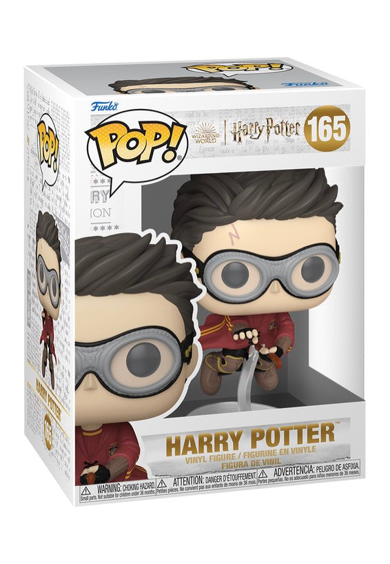 Harry Potter - Prisoner Of Azkaban: Harry w/ Broom (Quidditch) POP! Vinyl - Funko Pop | Neutral-Image