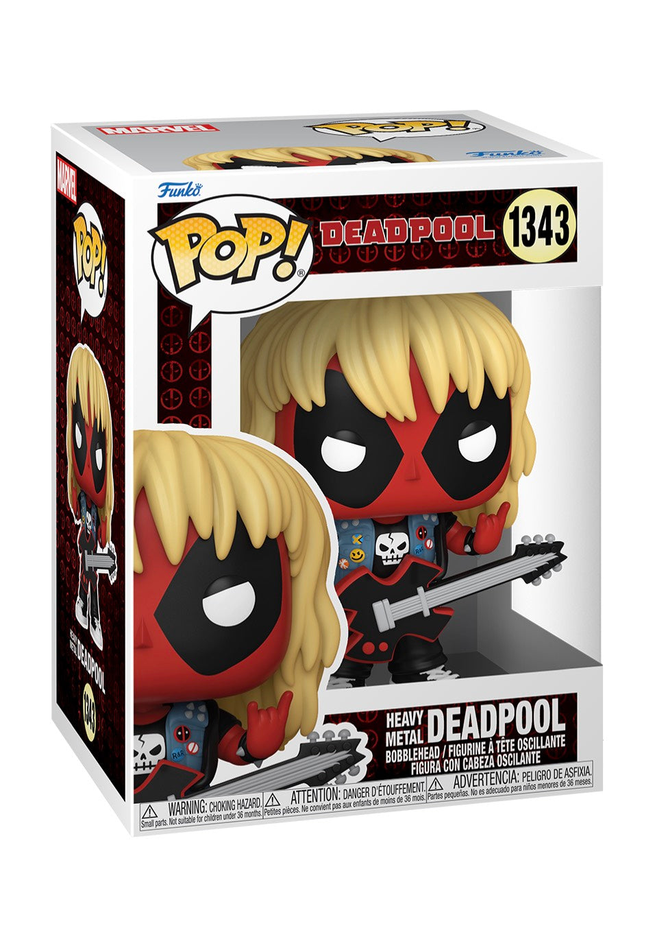 Deadpool - Metal Band POP! Bobble Head - Funko Pop | Neutral-Image