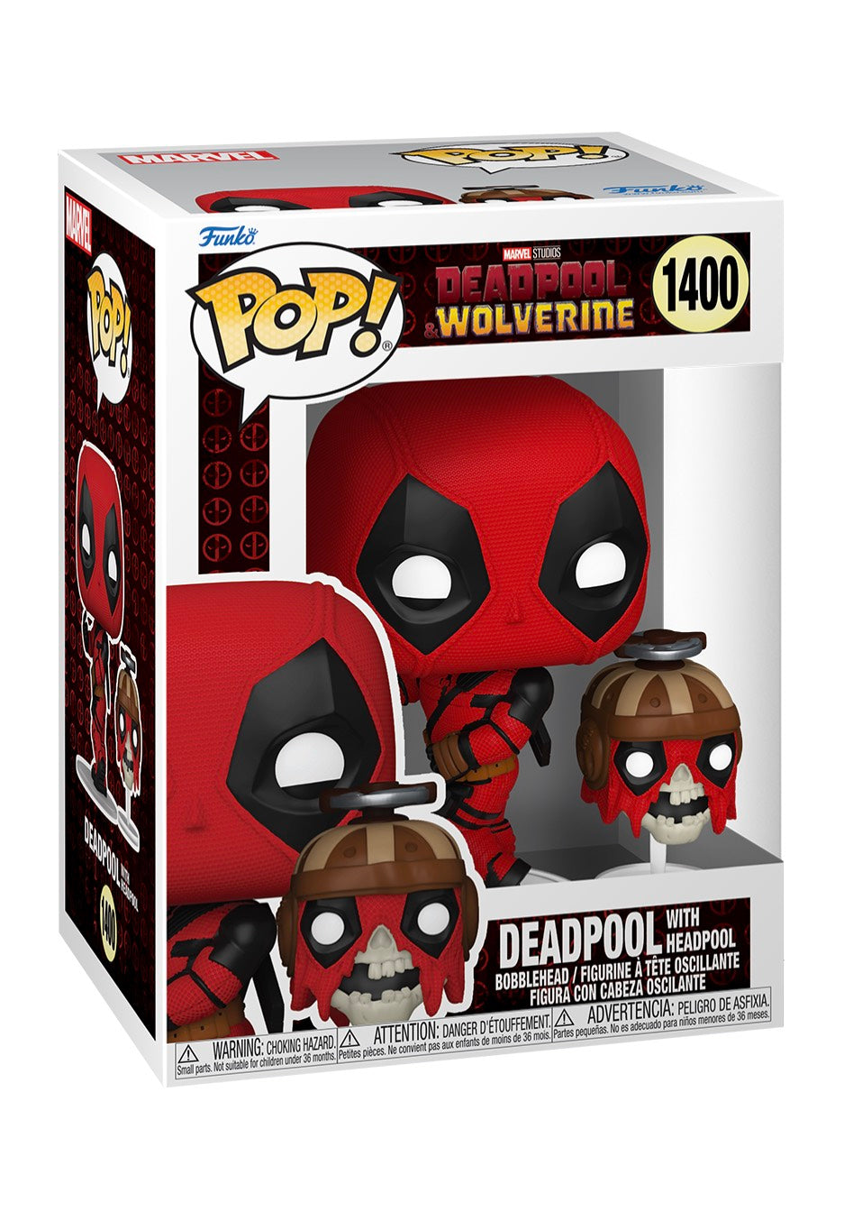 Deadpool - Deadpool 3: Deadpool w/ Headpool POP! Bobble Head - Funko Pop | Neutral-Image