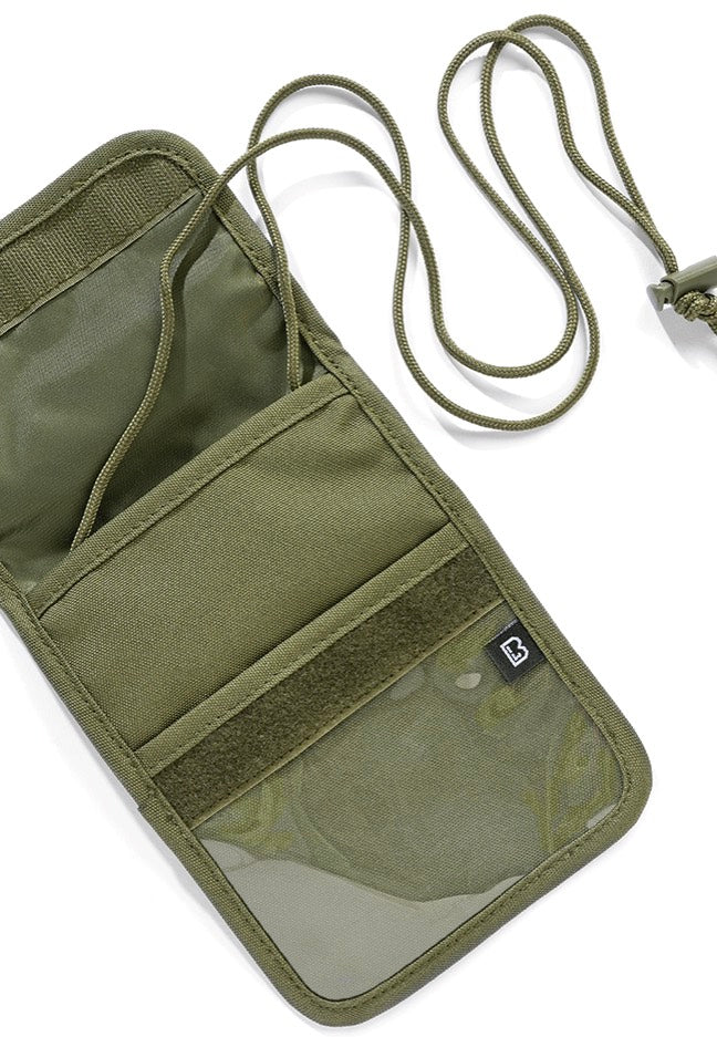 Brandit - Chest Pocket Olive - Neck Pouch | Neutral-Image