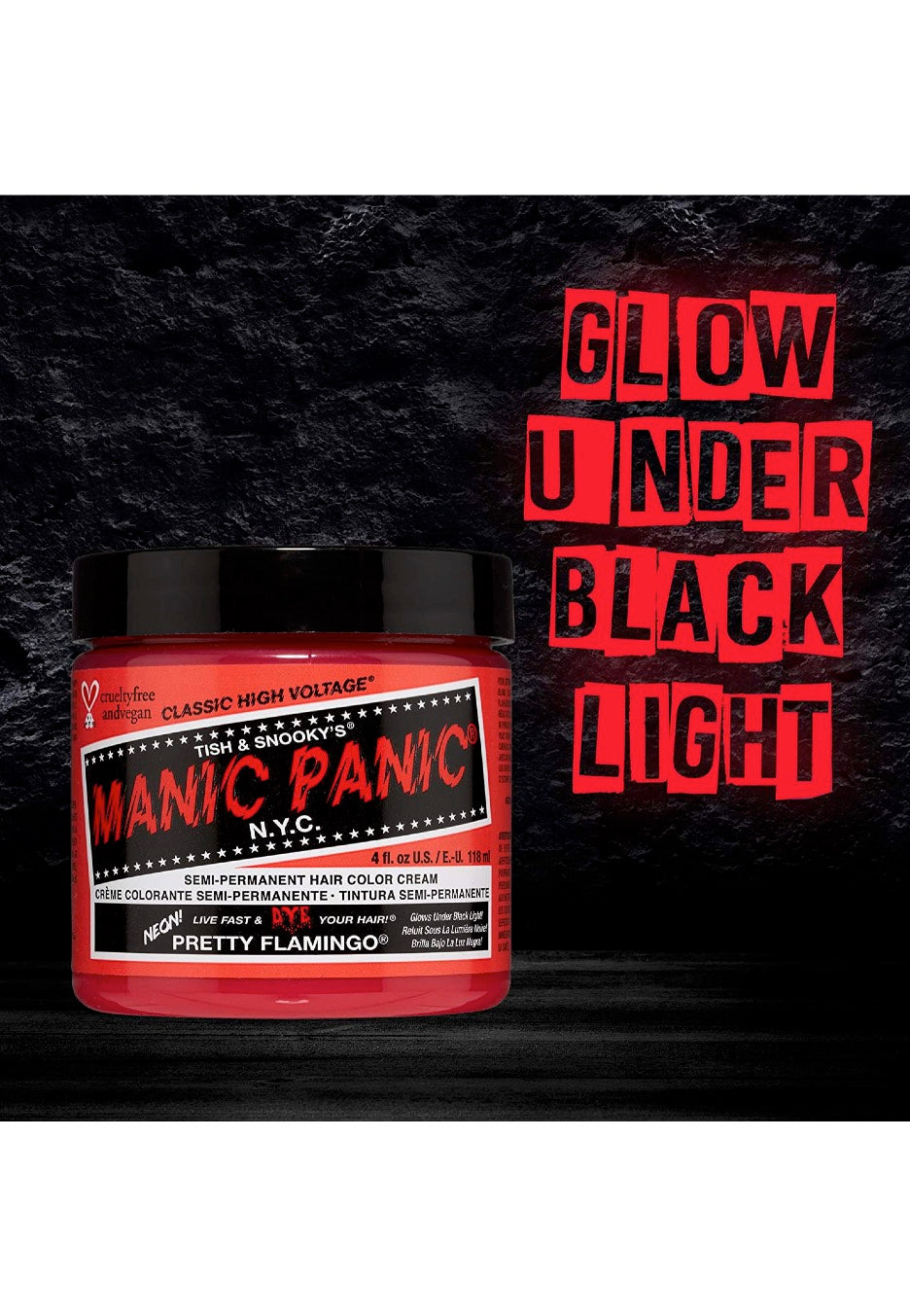 Manic Panic - High Voltage Pretty Flamingo - Hair Dye | Neutral-Image