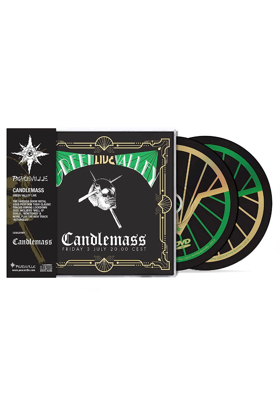 Candlemass - Green Valley Live - CD + DVD | Neutral-Image