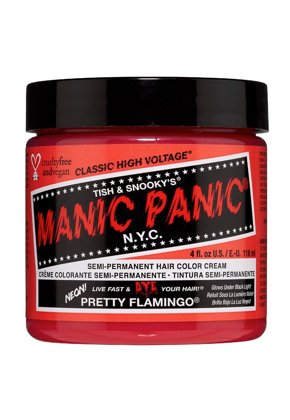 Manic Panic - High Voltage Pretty Flamingo - Hair Dye | Neutral-Image