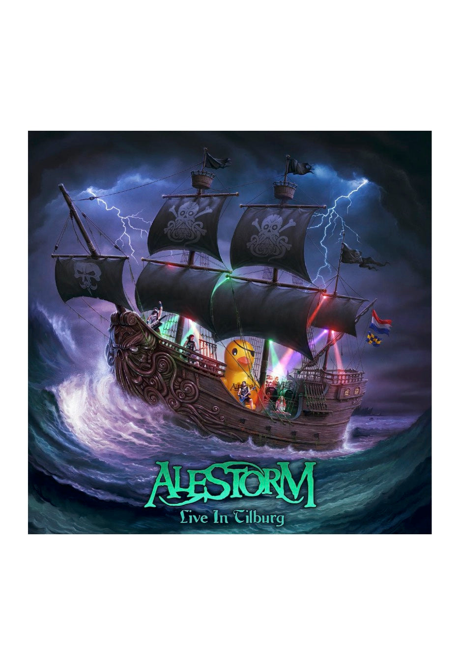 Alestorm - Live In Tillburg - Mediabook CD + DVD + Blu Ray | Neutral-Image