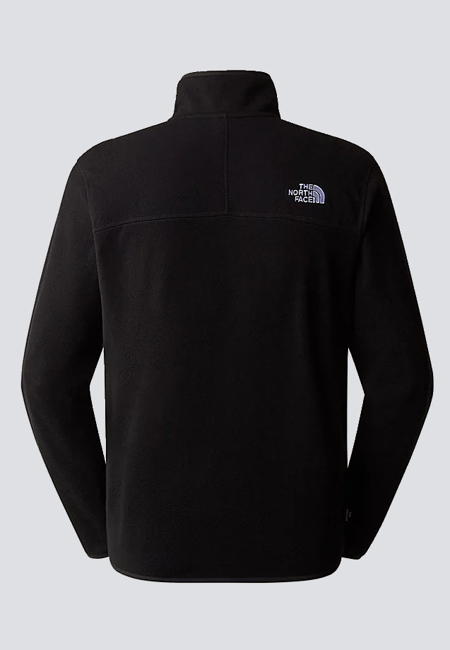 The North Face - 100 Glacier 1/4 Zip Tnf Black - Pullover | Men-Image