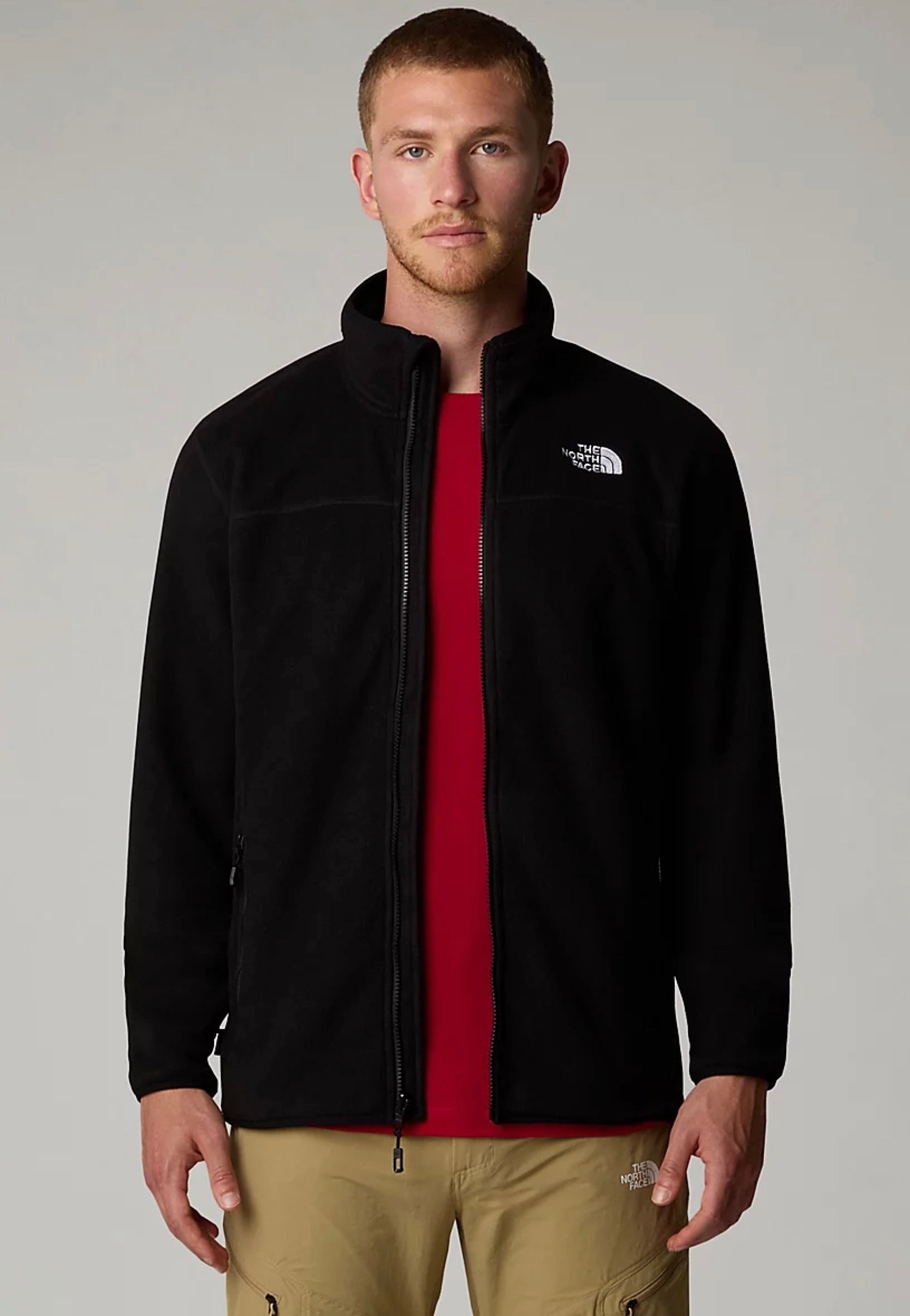 The North Face - 100 Glacier Full Zip Tnf Black - Jacket | Men-Image