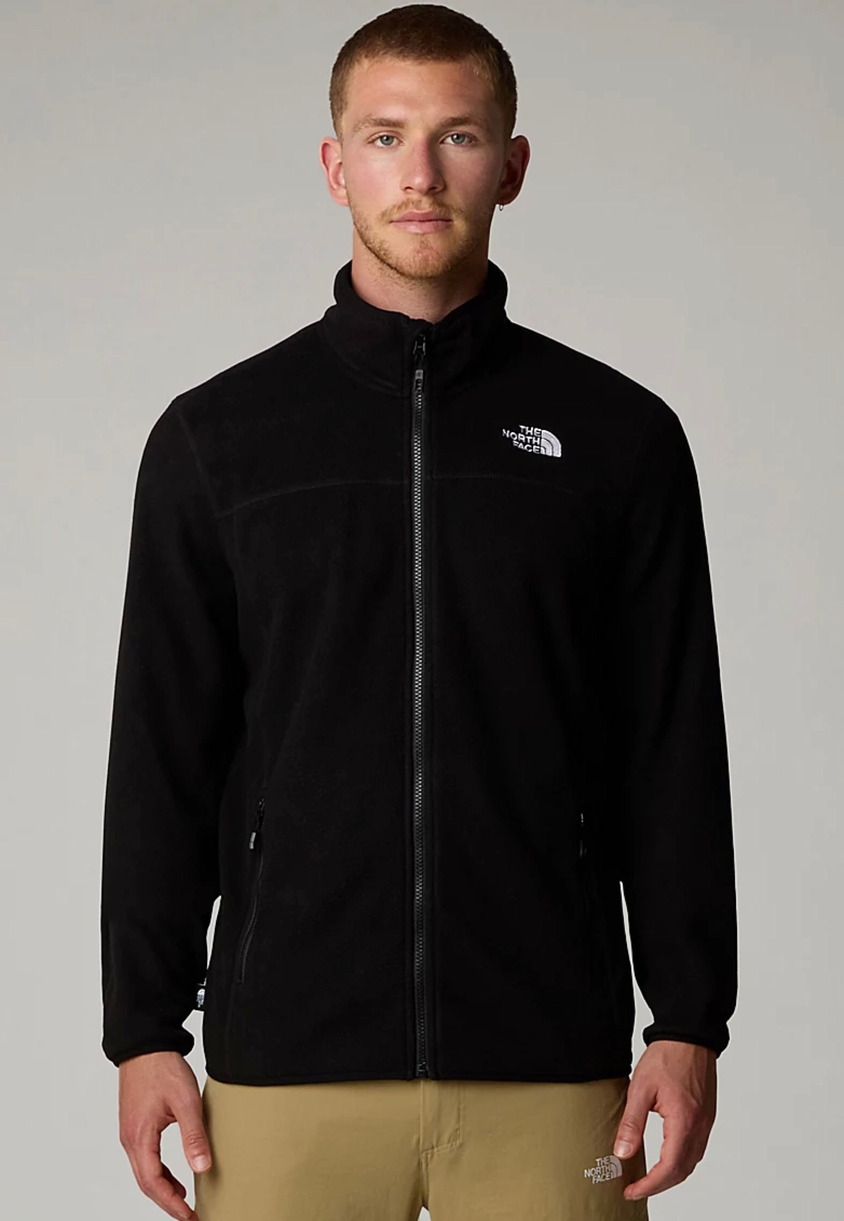 The North Face - 100 Glacier Full Zip Tnf Black - Jacket | Men-Image