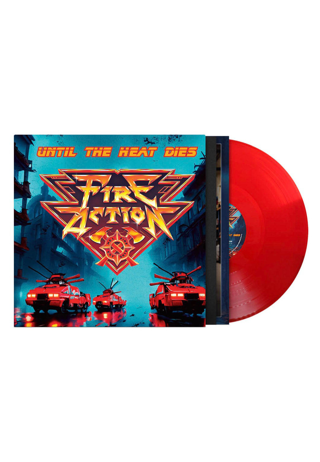 Fire Action - Until The Heat Dies Ltd. Red - Colored Vinyl | Neutral-Image