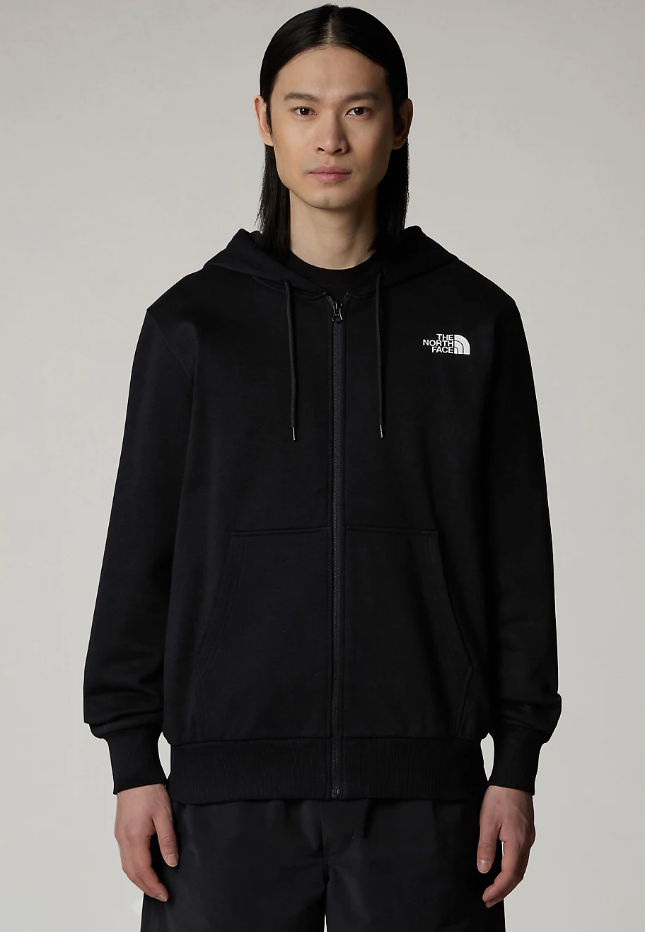 The North Face - Simple Dome Full Zip Tnf Black - Zipper | Men-Image