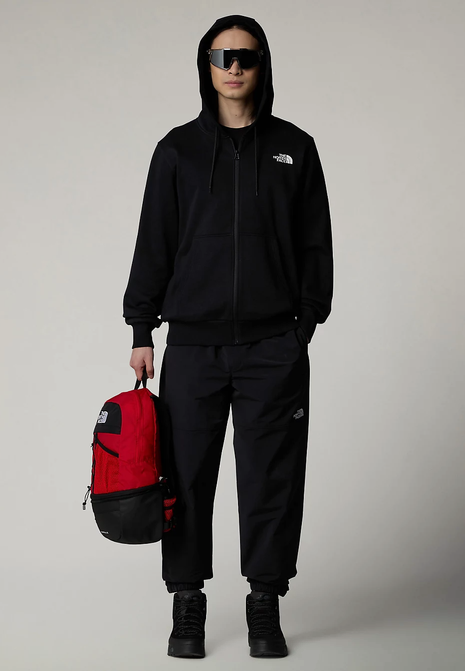 The North Face - Simple Dome Full Zip Tnf Black - Zipper | Men-Image