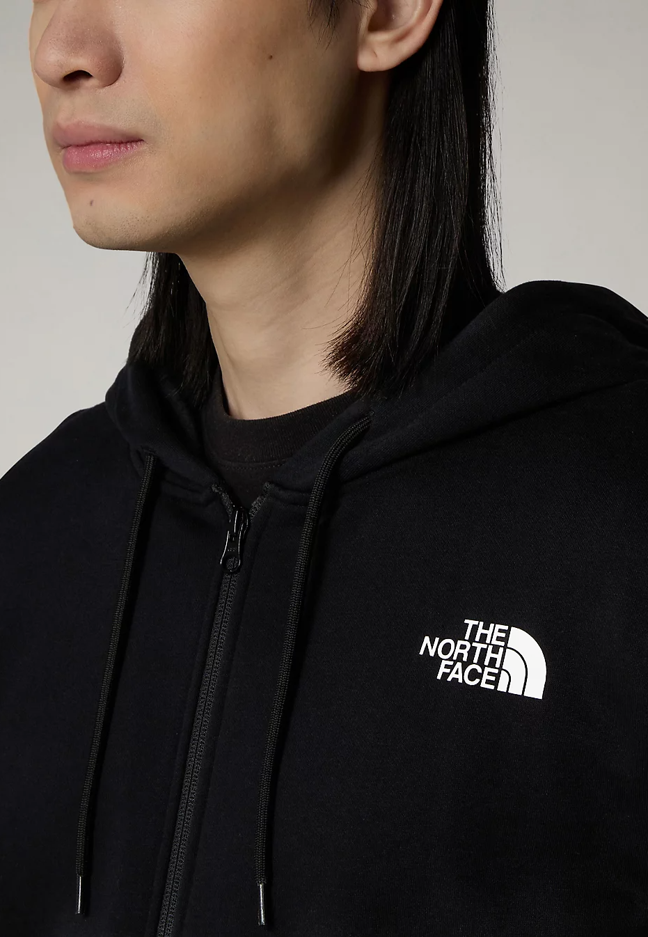 The North Face - Simple Dome Full Zip Tnf Black - Zipper | Men-Image