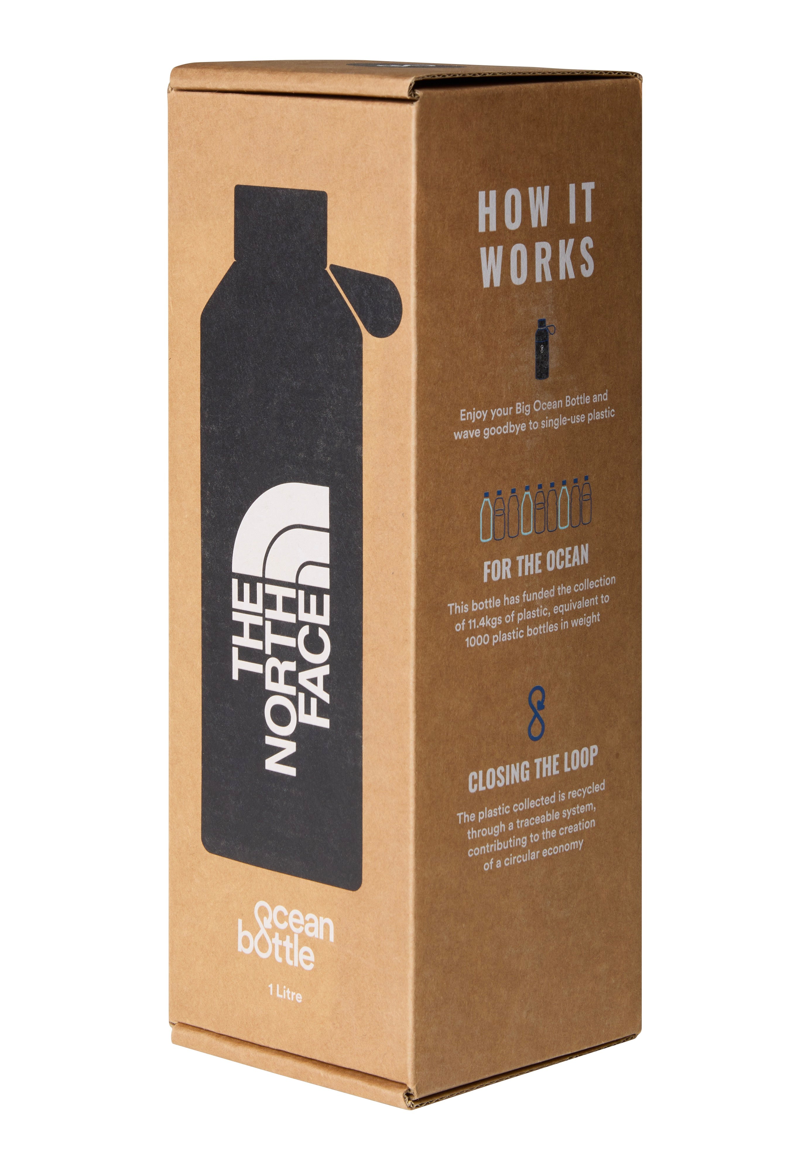 The North Face - TNF Water 1l TNF Black - Bottle | Neutral-Image