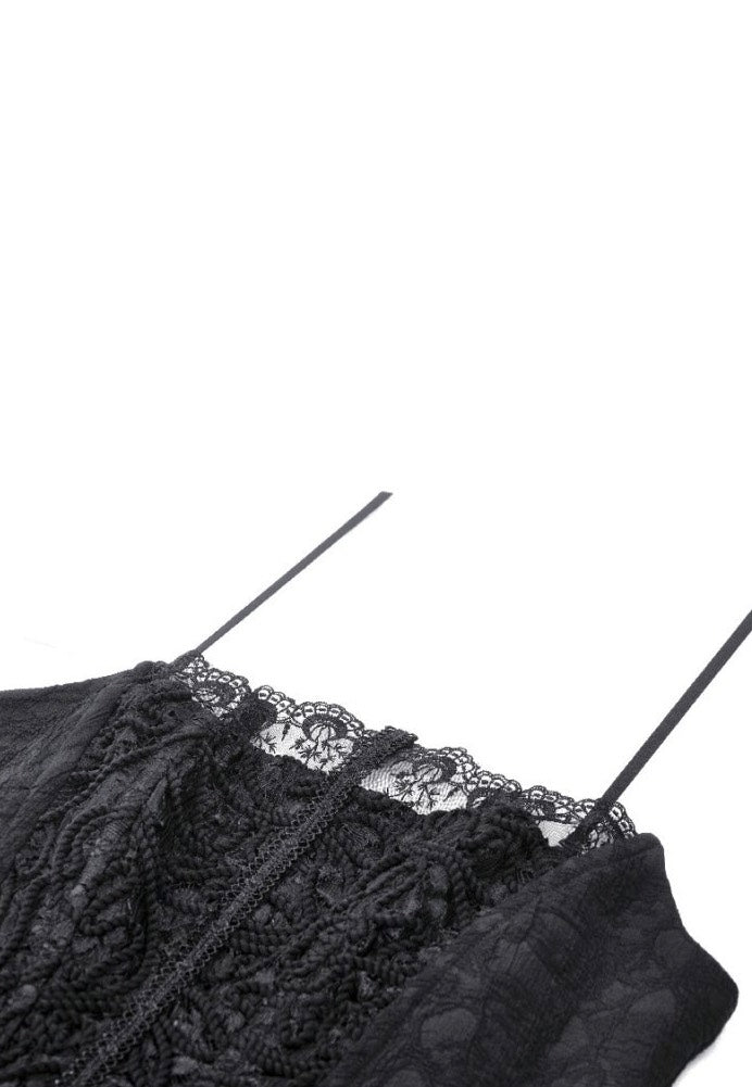 Dark In Love - Gothic Twine Tied The Chest Strap - Dress | Women-Image