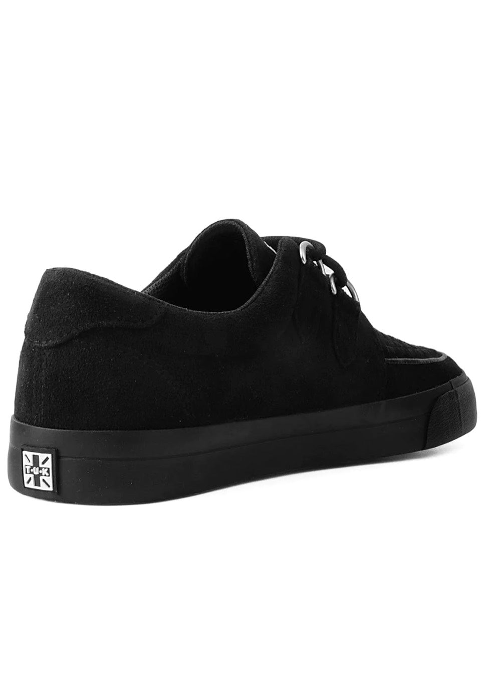 T.U.K. - Creeper Sneaker Black Faux Suede - Shoes | Men-Image