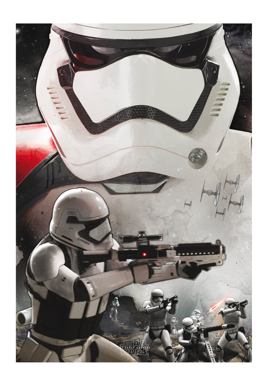 Star Wars: The Force Awakens - Stormtroopers Ep7 - Poster | Neutral-Image