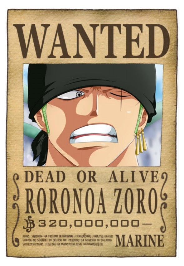 One Piece - Wanted Zoro New Maxi - Poster | Neutral-Image