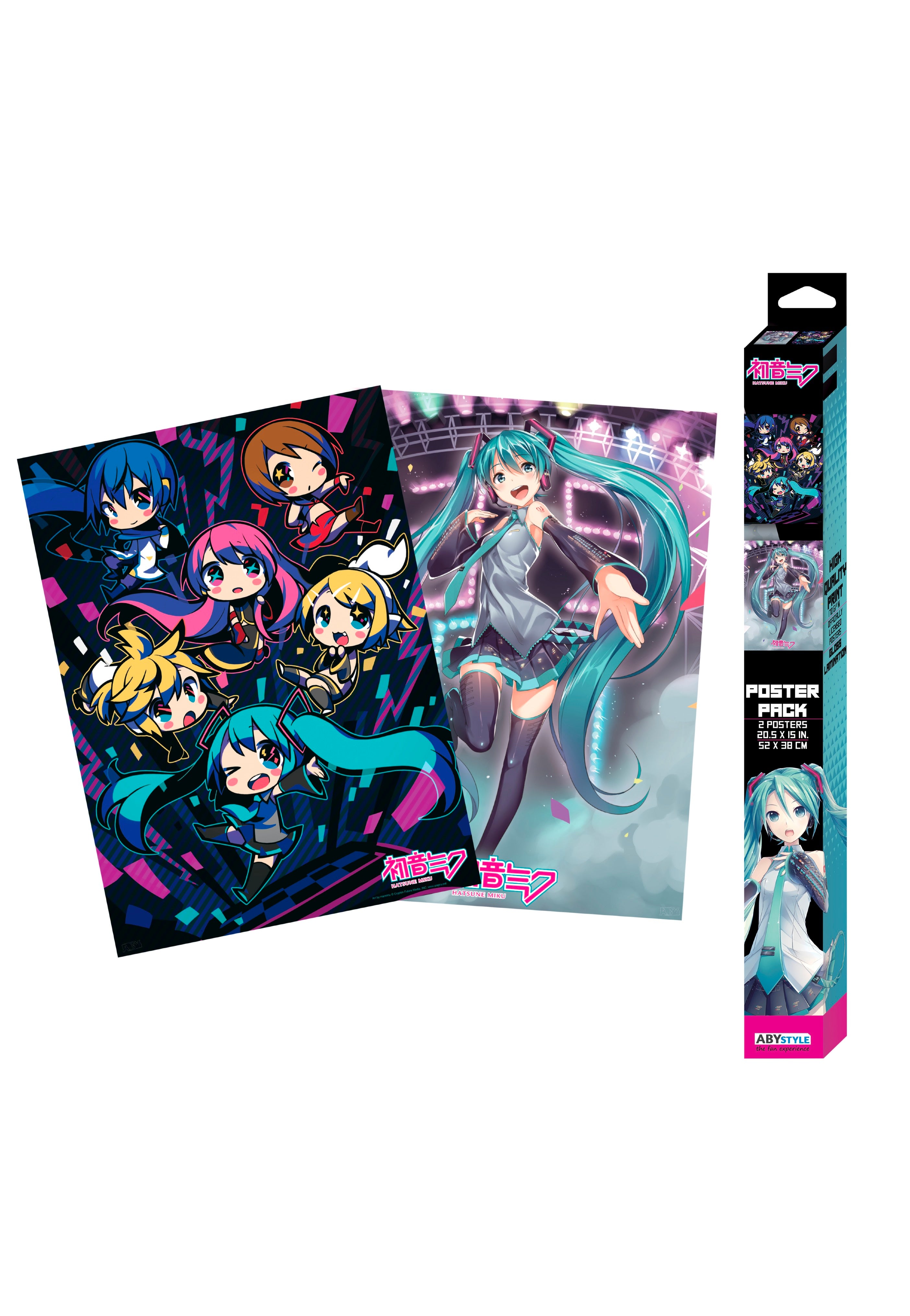 Hatsune Miku - Hatsune Miku Chibi Set - Poster | Neutral-Image