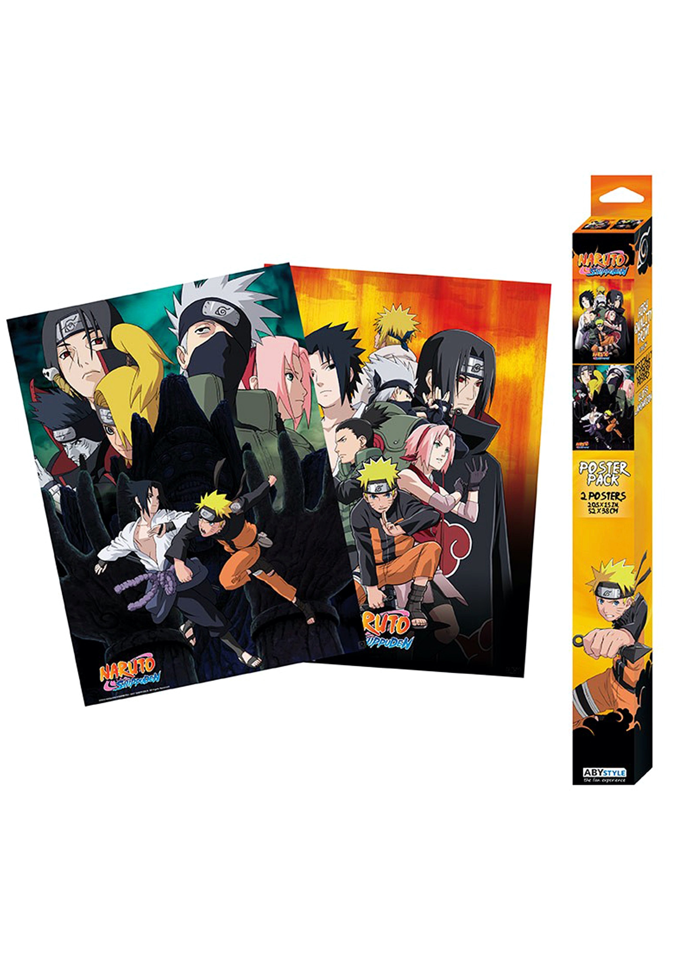 Naruto - Ninjas Set of 2 - Poster | Neutral-Image