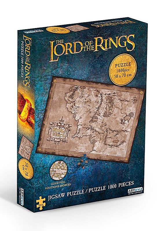 The Lord Of The Rings - Middle Earth 1000 Pieces - Jigsaw Puzzle | Neutral-Image