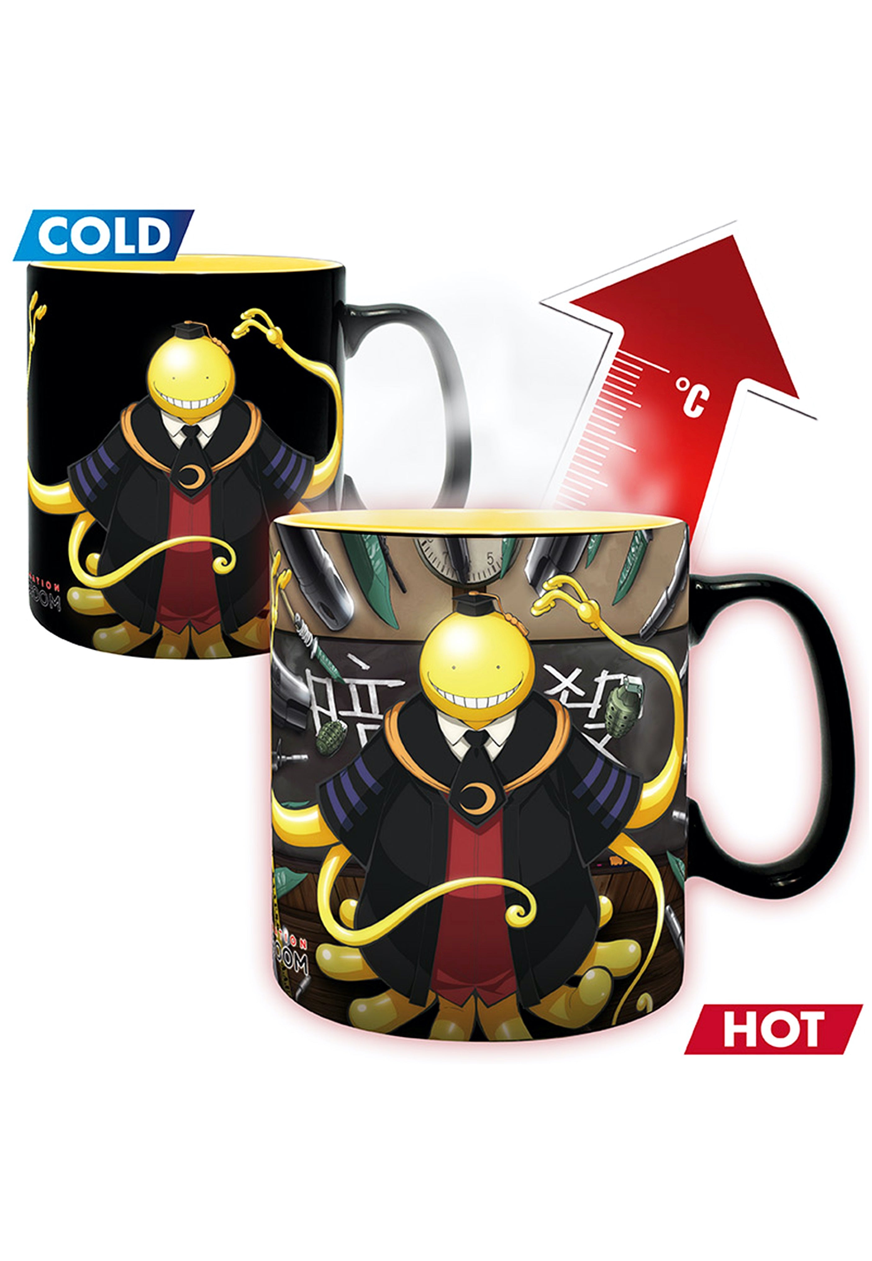 Assassination Classroom - Koro Attacked Heat Change Maxi - Mug | Neutral-Image