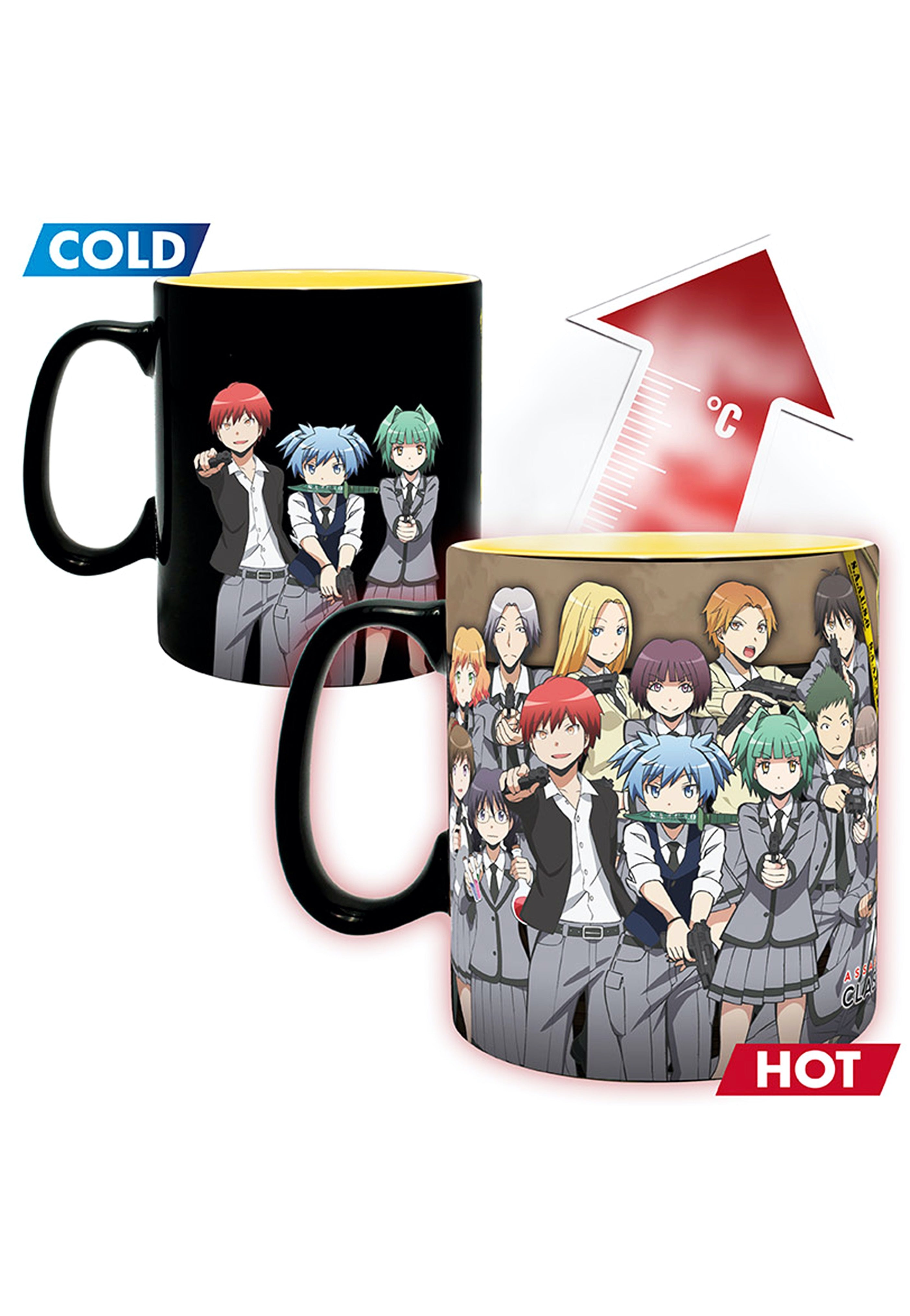 Assassination Classroom - Koro Attacked Heat Change Maxi - Mug | Neutral-Image