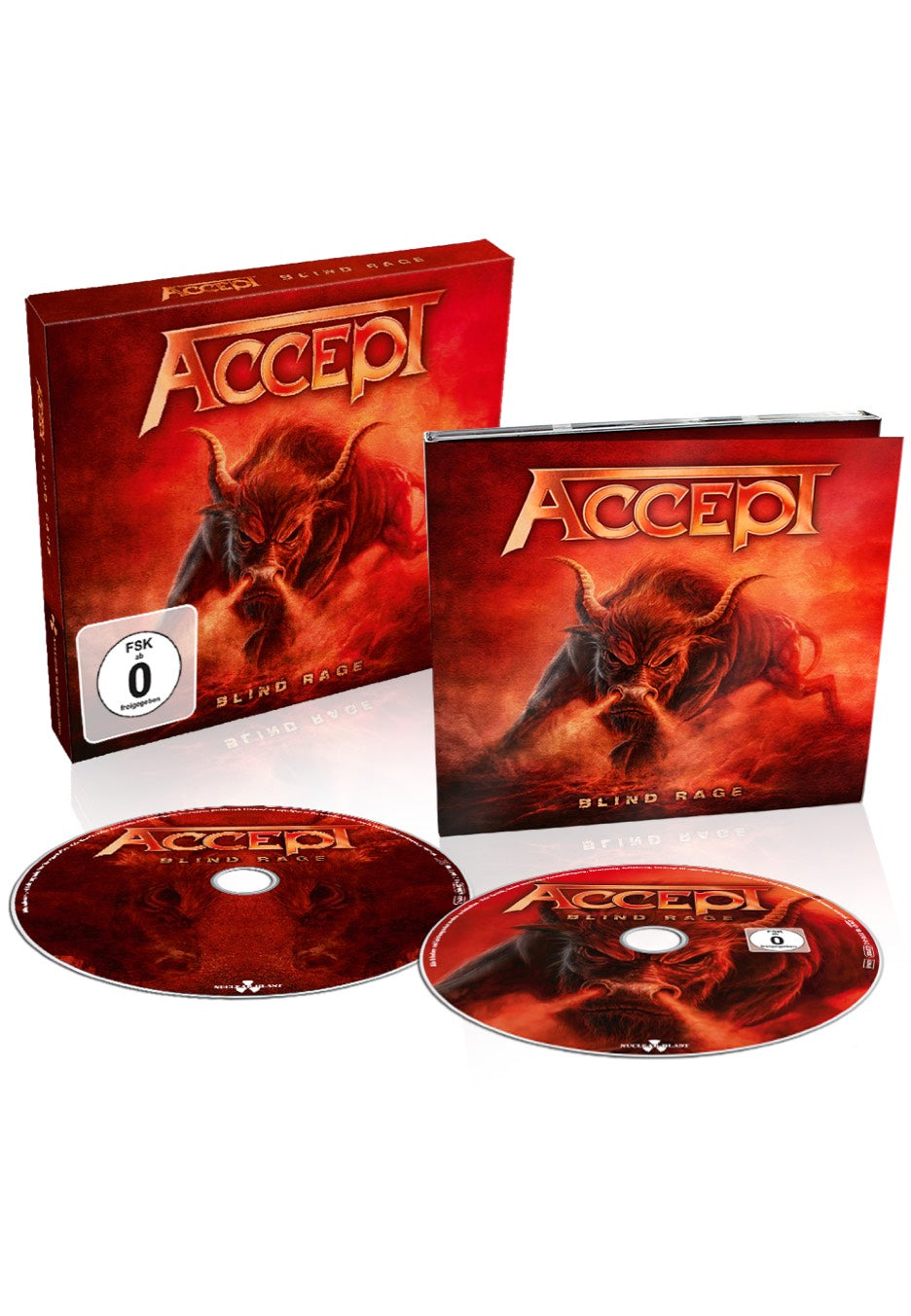 Accept - Blind Rage - Digipak CD + DVD | Neutral-Image