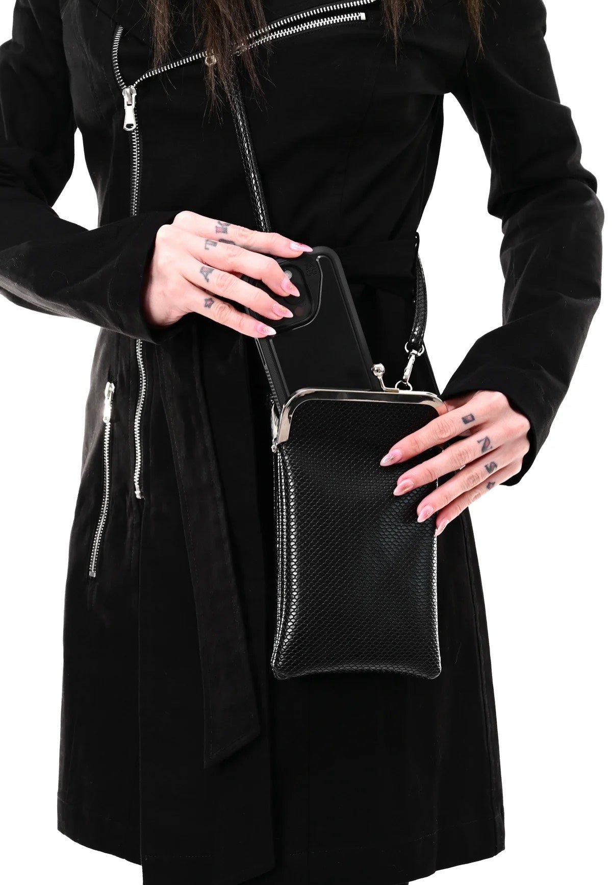 Foxblood - Mini Crossbody Black - Bag | Women-Image