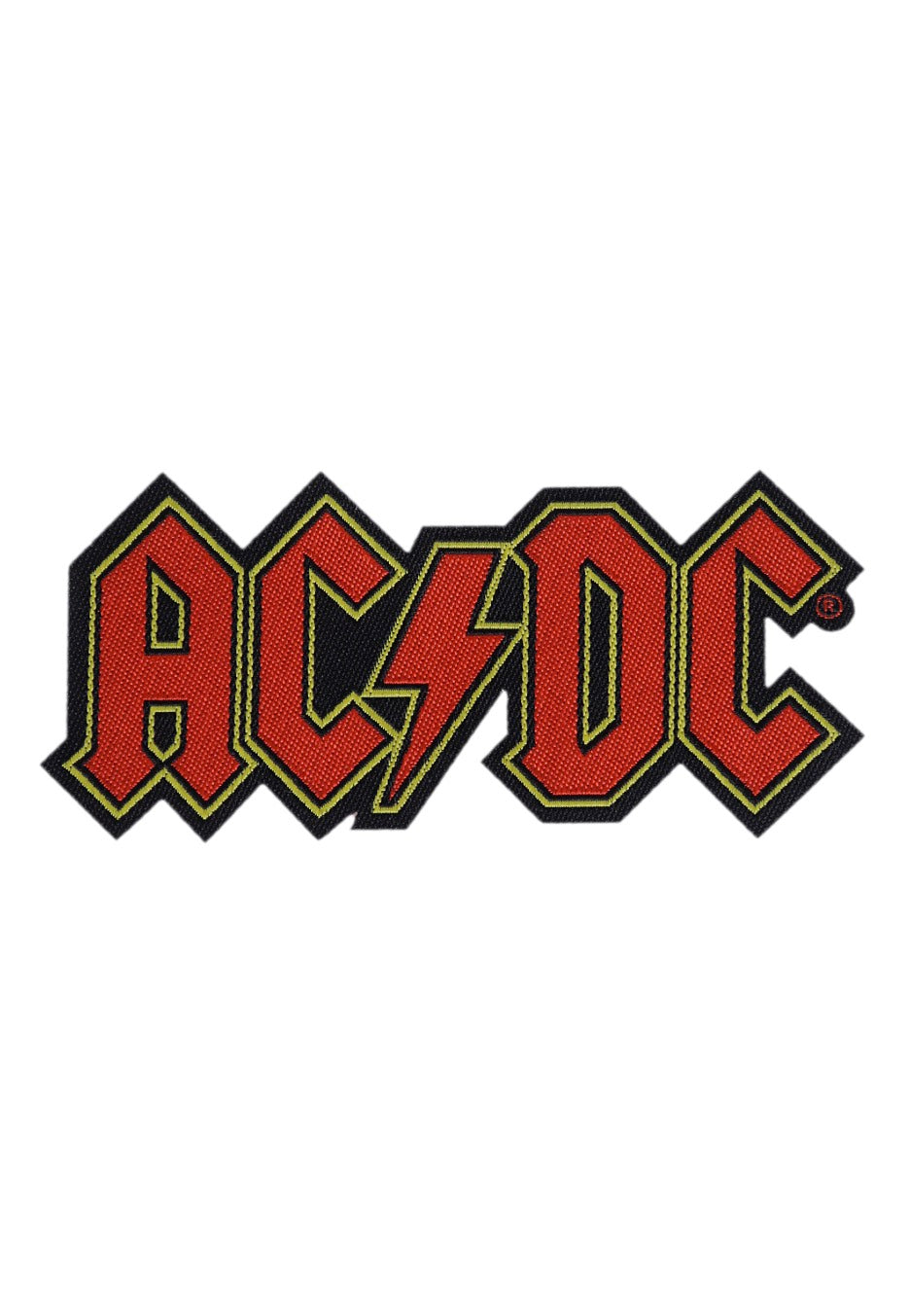 AC/DC - Logo Die Cut - Patch | Neutral-Image