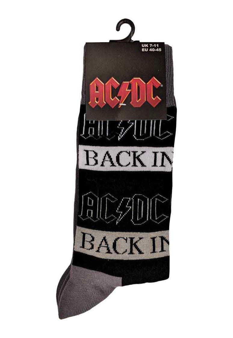 AC/DC - Back In Black - Socks | Neutral-Image