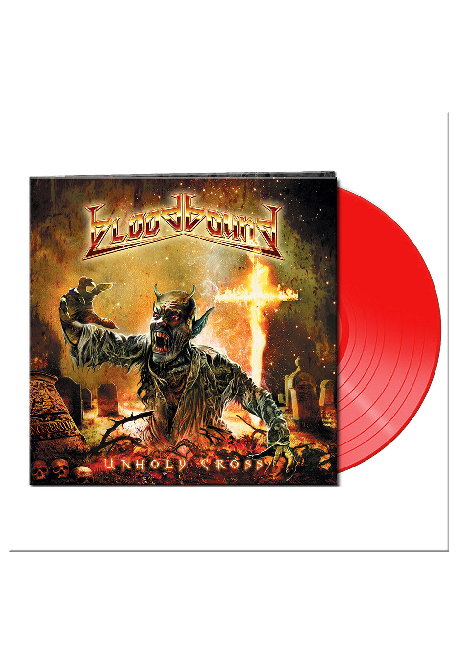 Bloodbound - Unholy Cross Ltd. Clear Red - Colored Vinyl | Neutral-Image