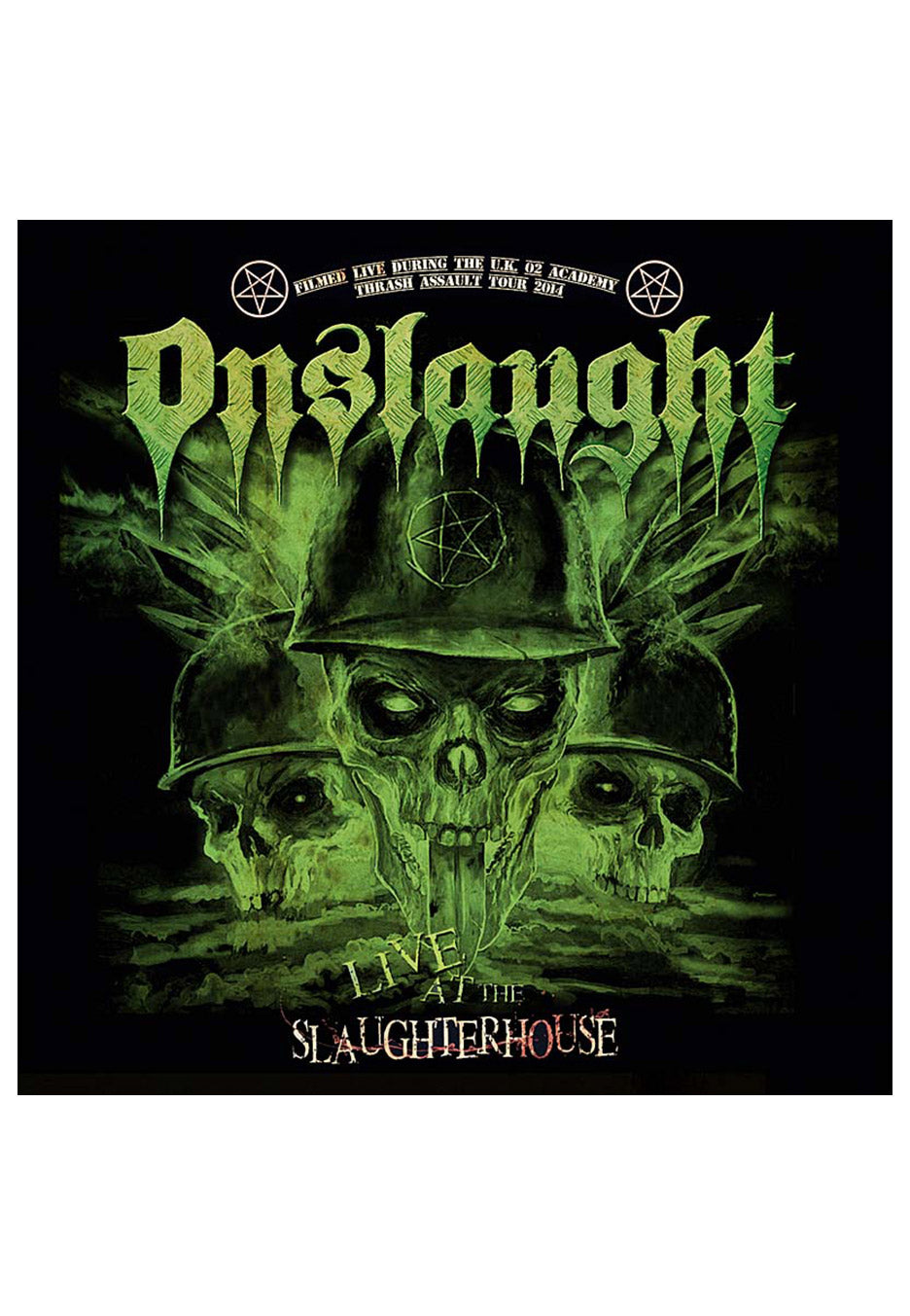 Onslaught - Live At The Slaughterhouse - CD + DVD | Neutral-Image