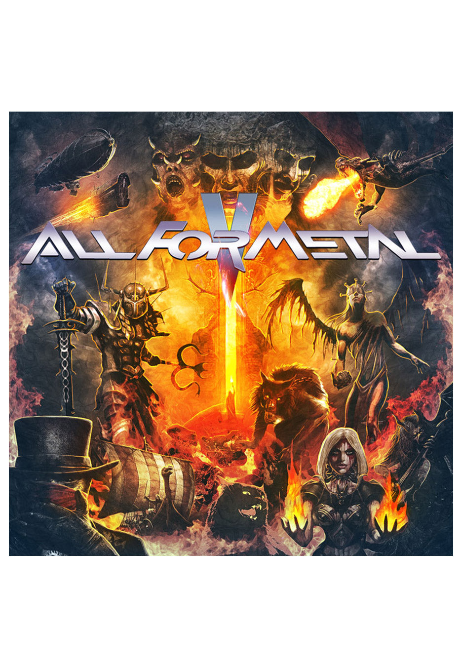 Various Artists - All For Metal Vol. 5 - CD + DVD | Neutral-Image