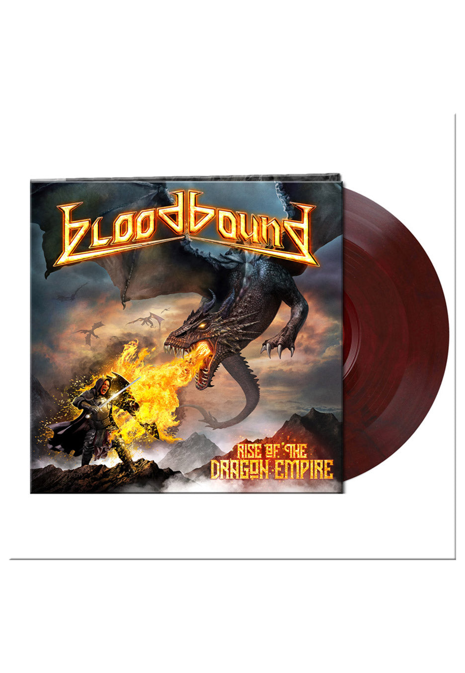 Bloodbound - Rise Of The Dragon Empire Ltd. Clear Red - Colored Vinyl | Neutral-Image