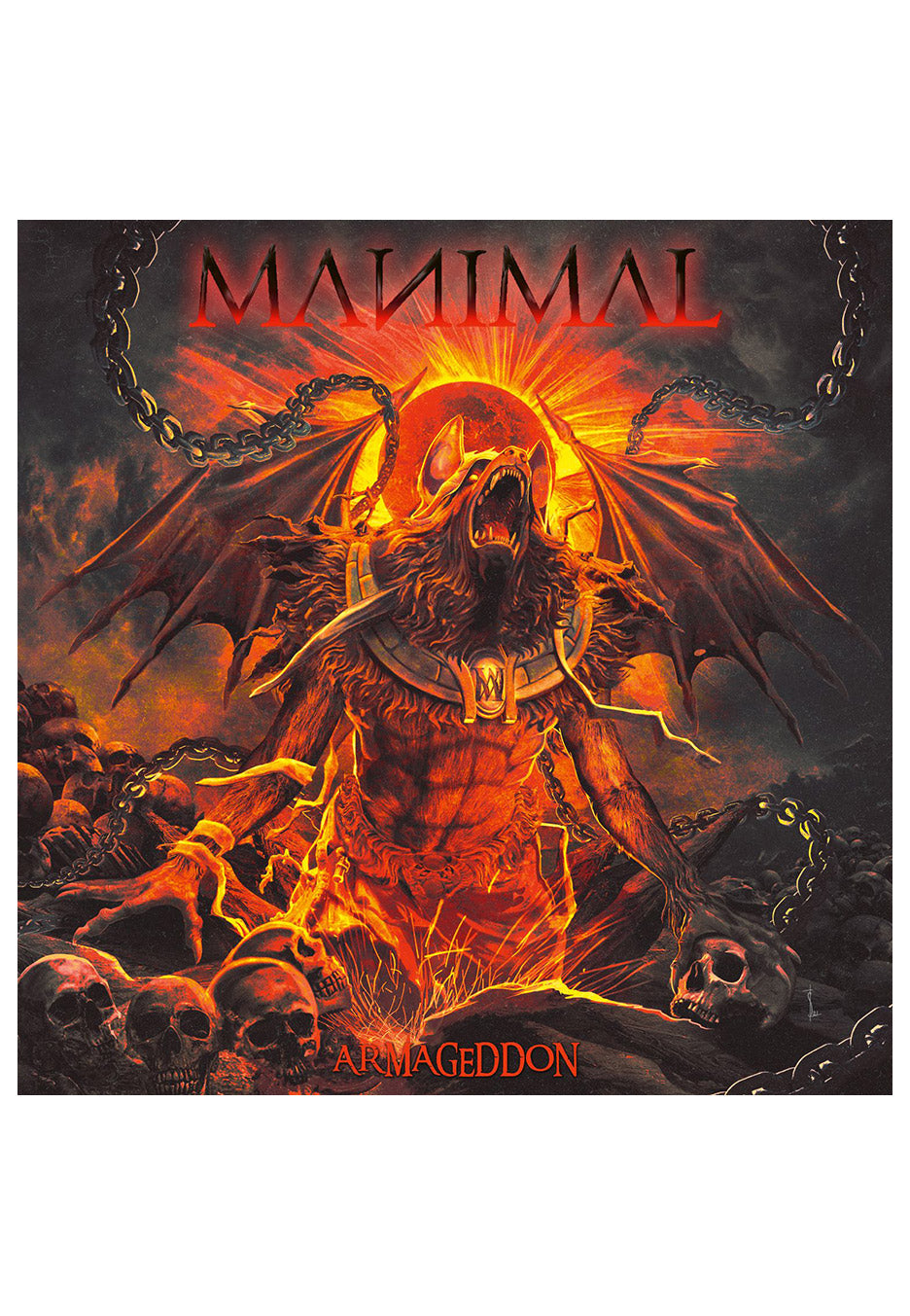 Manimal - Armageddon Ltd. Orange - Colored Vinyl | Neutral-Image