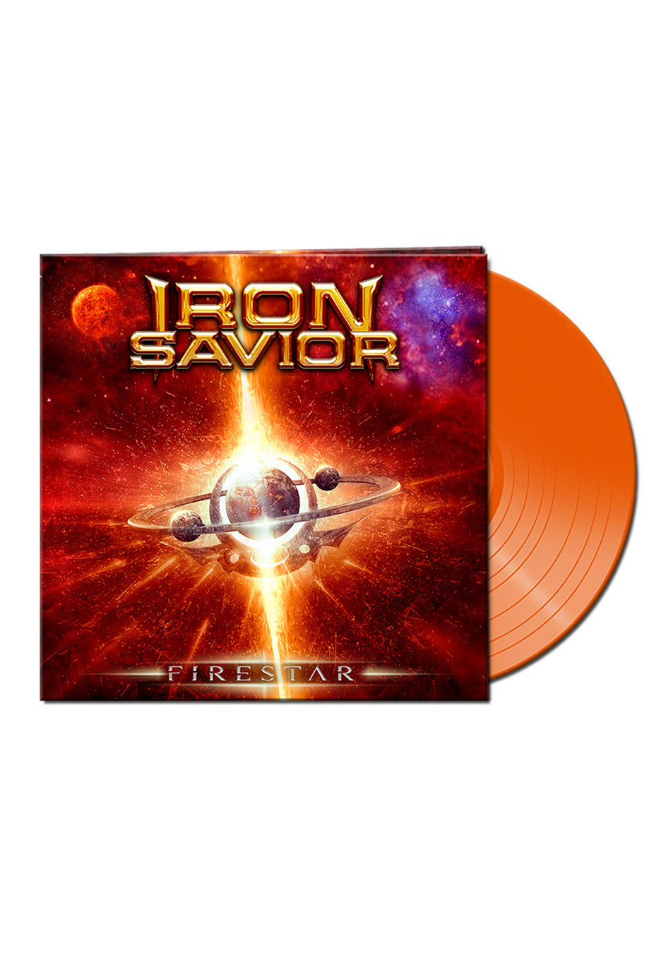 Iron Savior - Firestar Ltd. Orange - Colored Vinyl | Neutral-Image