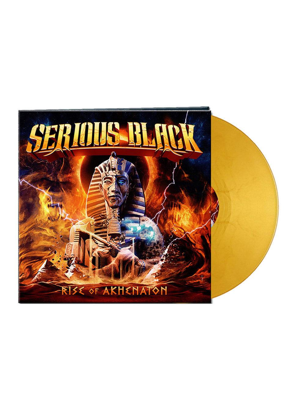 Serious Black - Rise Of Akhenaton Ltd. Red/Gold - Colored Vinyl | Neutral-Image