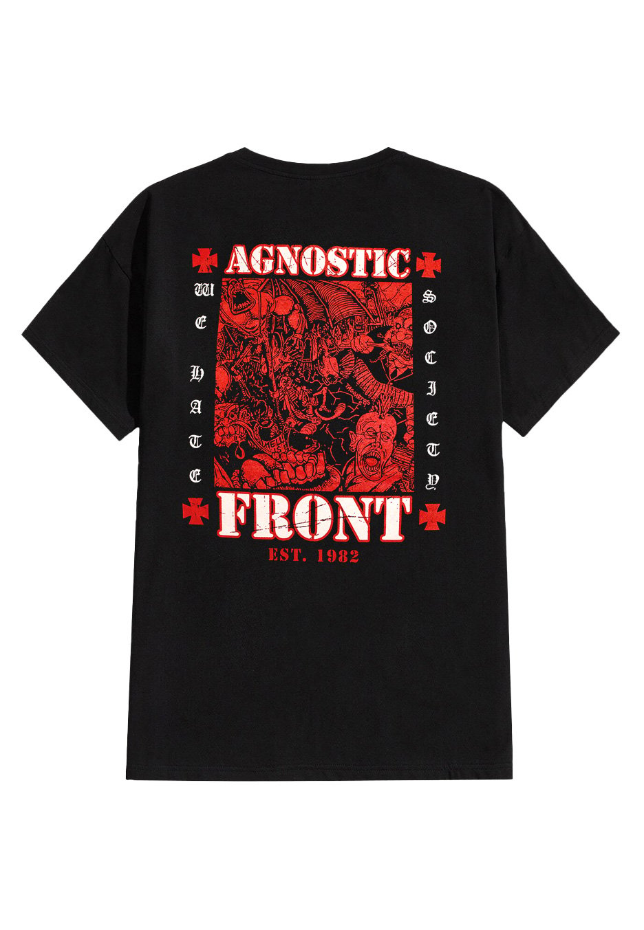 Agnostic Front - We Hate Society - T-Shirt